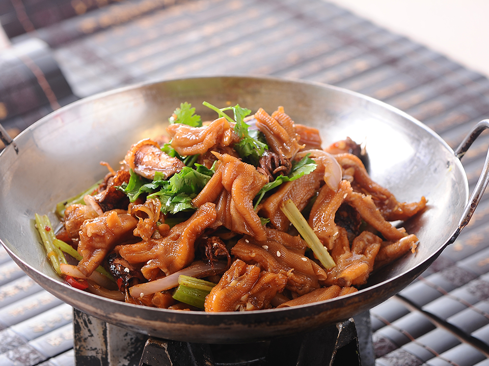 糯香干鍋鴨腳培訓菜品展示1