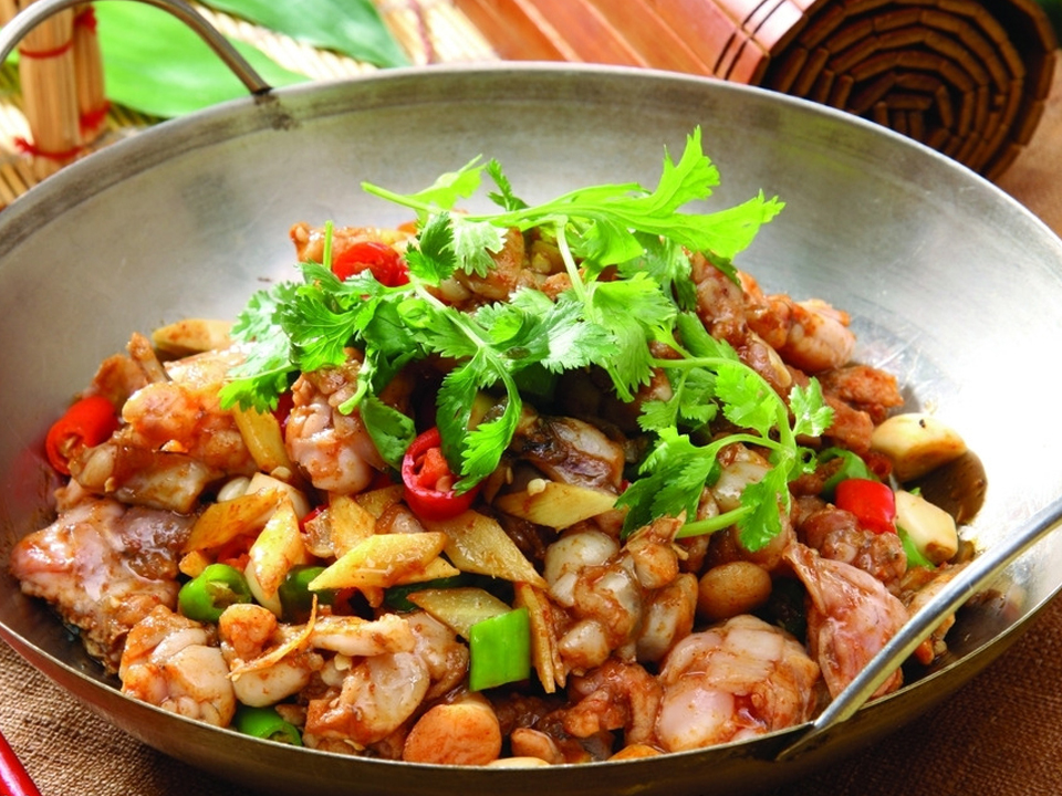 干鍋牛蛙培訓(xùn)菜品展示1