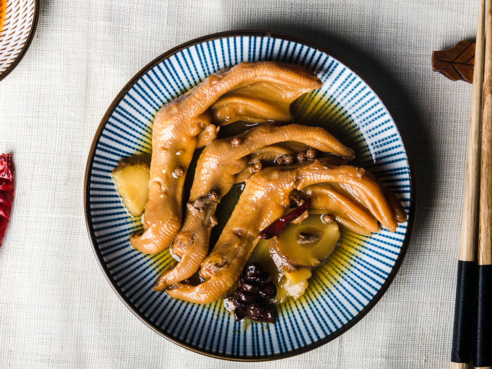 鹵鴨掌培訓菜品展示2